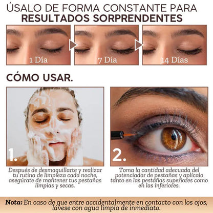 Glamour Lash Serum® Regeneración Intensa para Cejas y Pestañas